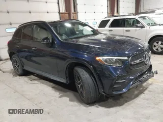 2023 Mercedes-Benz GLC with VIN W1NKM4HB9PF028986, listed as a IAAI auction lot 41611041 with 22,617 mi miles. Bid and sale history available at carsss.com. Image 1.
