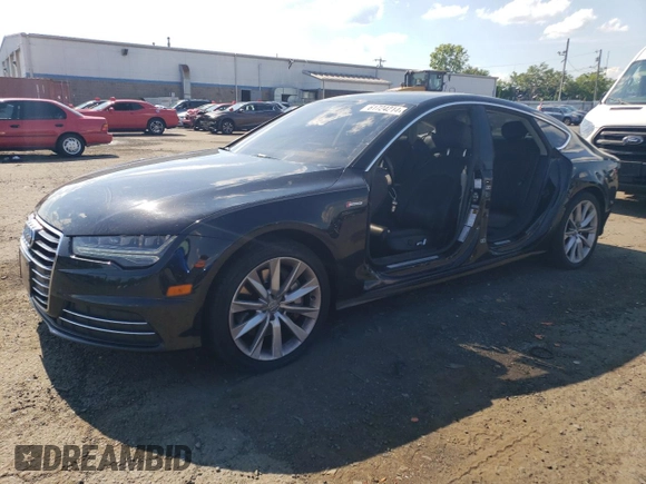 2016 Audi A7 3.0 Prestige with VIN WAU2GAFC5GN004745, listed as a Copart auction lot 61724214 with 106,321 mi miles and Salvage Title. Bid and sale history available at carsss.com. Image 1.