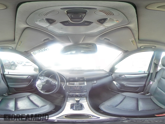 2006 Mercedes-Benz C 230 Sport with VIN WDBRF52H76F796255, listed as a Copart auction lot 52890765 with 195,310 mi miles and Salvage Title. Bid and sale history available at carsss.com. Image 12.