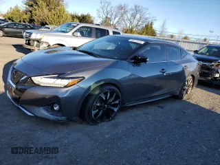 2020 Nissan Maxima SR with VIN 1N4AA6EV7LC382187, listed as a Copart auction lot 86511444 with 38,375 mi miles and Salvage Title. Bid and sale history available at DreamBid. Image 1.
