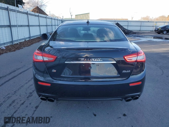2016 Maserati Ghibli S Q4 z VIN ZAM57RTA4G1182621, wystawiony jako Copart lot #44172885 z przebiegiem 71 838 mil mil oraz Tytuł czysty. Historia ofert i sprzedaży dostępna na DreamBid. Obrazek 6.