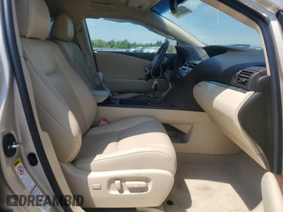 2013 Lexus RX 350 with VIN 2T2BK1BA5DC219848, listed as a Copart auction lot 53986685 with 154,784 mi miles and Salvage Title. Bid and sale history available at DreamBid. Image 7.
