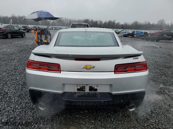 2014 Chevrolet Camaro LT with VIN 2G1FC1E31E9284805, listed as a Copart auction lot 50262955 with 40,386 mi miles and Salvage Title. Bid and sale history available at carsss.com. Image 6.