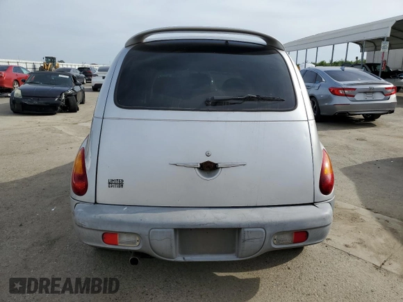 2002 Chrysler PT Cruiser Limited with VIN 3C8FY68B62T312906, listed as a Copart auction lot 53405635 with 164,432 mi miles and Salvage title. Bid and sale history available at DreamBid. Image 6.
