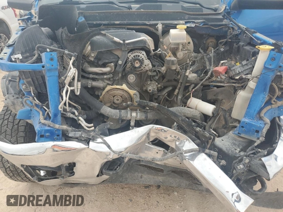 2021 Ram 2500 Tradesman with VIN 3C6UR5HJ0MG608370, listed as a Copart auction lot 79484974 with 137,194 mi miles and Salvage title. Bid and sale history available at DreamBid. Image 11.