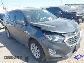 2021 Chevrolet Equinox LT with VIN 3GNAXKEV0ML378657, listed as a IAAI auction lot 41859327 with 51,550 mi miles and . Bid and sale history available at DreamBid. Image 1.