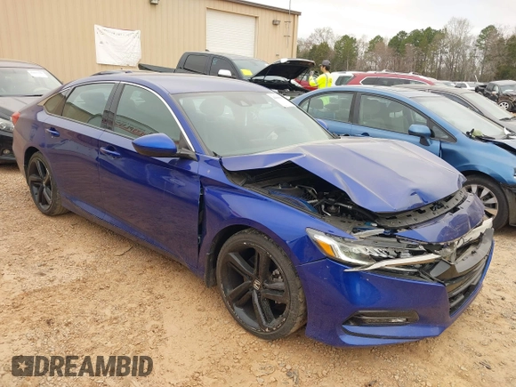 2019 Honda Accord Sport with VIN 1HGCV1F37KA008438, listed as a IAAI auction lot 41840666 with 99,895 mi miles and . Bid and sale history available at DreamBid. Image 1.