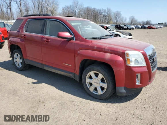 2015 GMC Terrain SLE with VIN 2GKFLWEK7F6438422, listed as a Copart auction lot 52283745 with Not Provided miles and Clean Title. Bid and sale history available at DreamBid. Image 4.