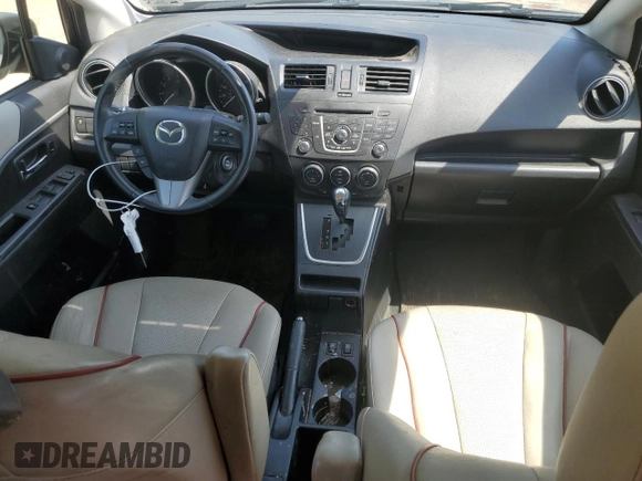 2012 Mazda 5 Grand Touring with VIN JM1CW2DL5C0141453, listed as a Copart auction lot 55402395 with 99,756 mi miles and Salvage title. Bid and sale history available at DreamBid. Image 8.