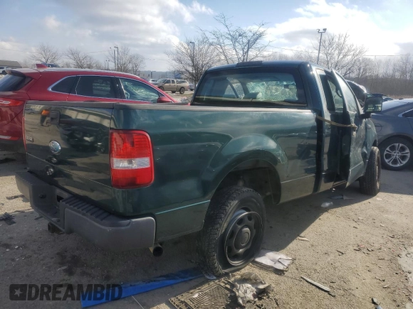 2008 Ford F-150 XL with VIN 1FTRF12288KD11377, listed as a Copart auction lot 41785315 with Not Provided miles and Salvage Title. Bid and sale history available at carsss.com. Image 3.