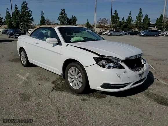 2012 Chrysler 200 Touring with VIN 1C3BCBEB2CN126541, listed as a Copart auction lot 45423645 with NaN miles and Salvage Title. Bid and sale history available at carsss.com. Image 10.