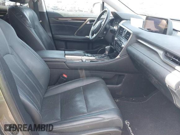 2019 Lexus RX with VIN 2T2BGMCA9KC033678, listed as a IAAI auction lot 41887500 with 42,382 mi miles. Bid and sale history available at carsss.com. Image 5.