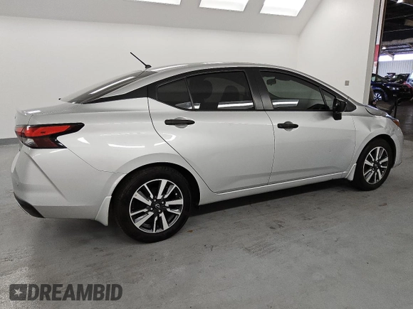 2024 Nissan Versa S with VIN 3N1CN8DV9RL866219, listed as a Copart auction lot 49858615 with 10,972 mi miles and Clean Title. Bid and sale history available at DreamBid. Image 3.