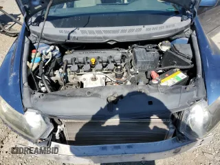 2008 Honda Civic Cpe LX with VIN 2HGFG12618H504787, listed as a Copart auction lot 49888925 with 180,617 mi miles and Salvage Title. Bid and sale history available at carsss.com. Image 12.