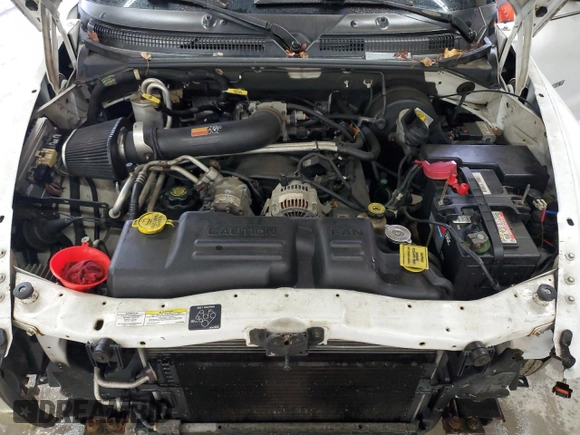 2002 Dodge Dakota SLT with VIN 1B7HG48N32S502224, listed as a Copart auction lot 44033265 with 261,381 mi miles and Salvage Title. Bid and sale history available at carsss.com. Image 11.