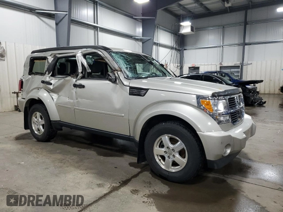 2008 Dodge Nitro SXT with VIN 1D8GU28K08W151452, listed as a Copart auction lot 52162445 with 56,168 mi miles and Salvage Title. Bid and sale history available at carsss.com. Image 4.