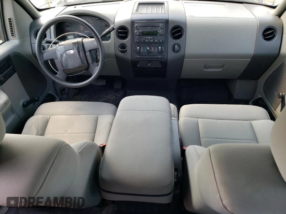 2007 Ford F-150 STX with VIN 1FTRX12W37FB04662, listed as a Copart auction lot 54192815 with 123,863 mi miles and Salvage title. Bid and sale history available at DreamBid. Image 8.