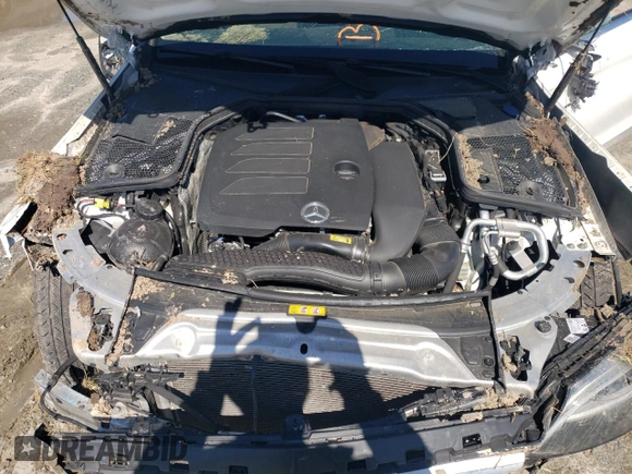 2020 Mercedes-Benz C 300 with VIN WDDWF8EB4LR527918, listed as a Copart auction lot 49457605 with Not Provided miles and Salvage Title. Bid and sale history available at DreamBid. Image 12.