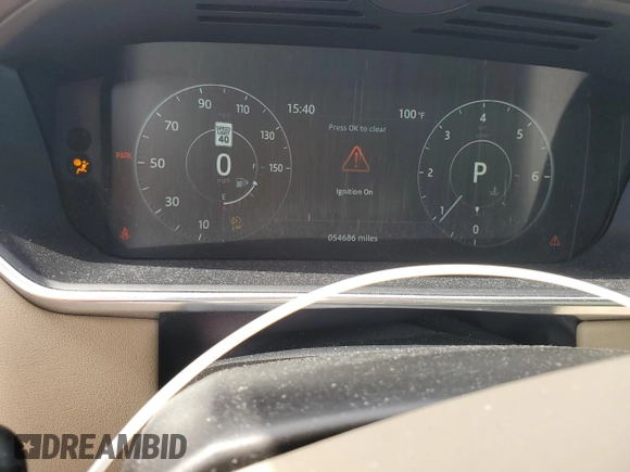 2017 Land Rover Range Rover with VIN SALGR2FK4HA367362, listed as a Copart auction lot 63200615 with 54,686 mi miles and Salvage title. Bid and sale history available at DreamBid. Image 9.