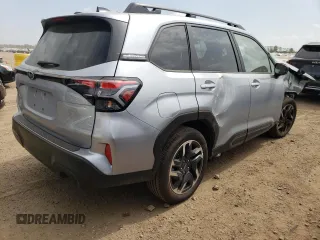 2025 Subaru Forester Limited with VIN JF2SLDRC6SH545601, listed as a Copart auction lot 56981455 with Not provided miles and Salvage title. Bid and sale history available at DreamBid. Image 3.