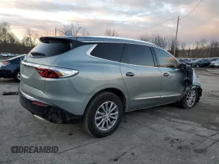 2023 Buick Enclave Essence with VIN 5GAEVAKW5PJ181651, listed as a Copart auction lot 86340304 with 27,265 mi miles and Salvage Title. Bid and sale history available at carsss.com. Image 3.