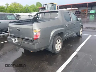 2008 Honda Ridgeline RTL with VIN 2HJYK16528H517003, listed as a IAAI auction lot 42158154 with 179,115 mi miles. Bid and sale history available at carsss.com. Image 4.