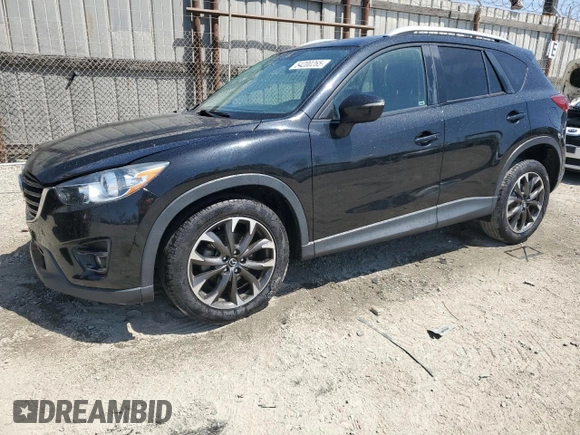 2016 Mazda CX-5 Grand Touring with VIN JM3KE2DY9G0777073, listed as a Copart auction lot 54200265 with 110,121 mi miles and Salvage Title. Bid and sale history available at carsss.com. Image 1.