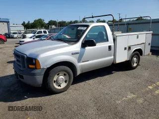2006 Ford F-250 XL с VIN 1FTSF20P36ED42554, выставлен на аукционе Copart как лот 66587805 с пробегом 145 470 миль миль и Чистый • Clean title. История ставок и продаж доступна на DreamBid. Изображение 1.