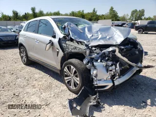 2022 Mitsubishi Outlander Sport ES with VIN JA4ARUAU8NU013527, listed as a Copart auction lot 59318842 with 19,893 mi miles. Bid and sale history available at carsss.com. Image 1.