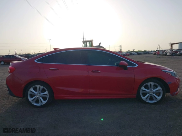 2016 Chevrolet Cruze Premier with VIN 1G1BG5SM1G7267952, listed as a IAAI auction lot 41851665 with 88,002 mi miles. Bid and sale history available at carsss.com. Image 13.