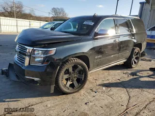 2018 Chevrolet Tahoe Premier with VIN 1GNSCCKC4JR130828, listed as a Copart auction lot 83080234 with 117,717 mi miles and Salvage Title. Bid and sale history available at carsss.com. Image 1.