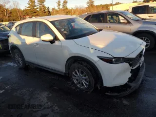 2023 Mazda CX-5 2.5 S with VIN JM3KFBAM2P0223873, listed as a Copart auction lot 86817584 with 11,053 mi miles and Salvage Title. Bid and sale history available at carsss.com. Image 4.