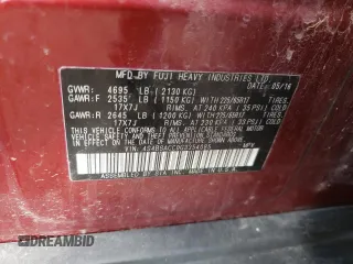 2016 Subaru Outback Premium with VIN 4S4BSACC0G3354085, listed as a Copart auction lot 53828035 with 99,414 mi miles and Clean title. Bid and sale history available at DreamBid. Image 13.