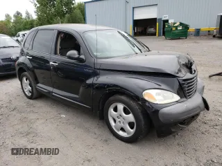 2002 Chrysler PT Cruiser Touring with VIN 3C4FY58B22T307598, listed as a Copart auction lot 76919424 with Not Provided miles and Salvage Title. Bid and sale history available at DreamBid. Image 4.