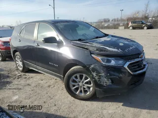 2021 Chevrolet Equinox LS with VIN 3GNAXFEVXMS131093, listed as a Copart auction lot 83239014 with 103,804 mi miles and Salvage title. Bid and sale history available at DreamBid. Image 4.