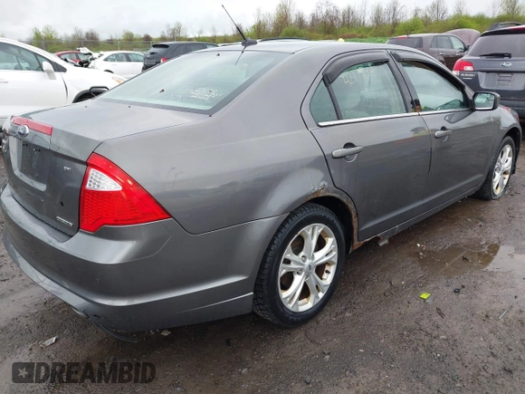 2012 Ford Fusion SE with VIN 3FAHP0HG8CR343018, listed as a IAAI auction lot 42179009 with 99,531 mi miles and . Bid and sale history available at DreamBid. Image 4.