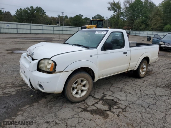 2001 Nissan Frontier 2WD XE with VIN 1N6DD21S21C325473, listed as a Copart auction lot 79688814 with 136,501 mi miles and Salvage Title. Bid and sale history available at carsss.com. Image 1.