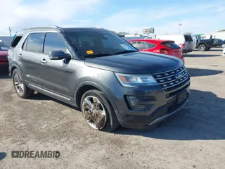 2016 Ford Explorer Limited with VIN 1FM5K7FH8GGB61814, listed as a IAAI auction lot 41044088 with 113,827 mi miles and . Bid and sale history available at DreamBid. Image 1.