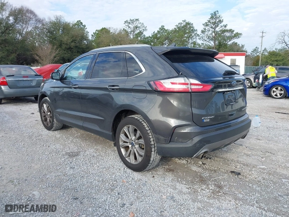 2019 Ford Edge Titanium with VIN 2FMPK3K92KBB37704, listed as a IAAI auction lot 41582488 with 132,036 mi miles. Bid and sale history available at carsss.com. Image 3.