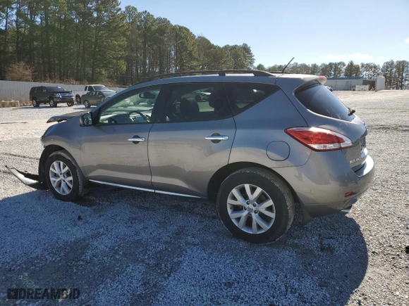 2012 Nissan Murano SL with VIN JN8AZ1MU1CW105911, listed as a Copart auction lot 46914855 with 138,596 mi miles and Salvage Title. Bid and sale history available at carsss.com. Image 2.
