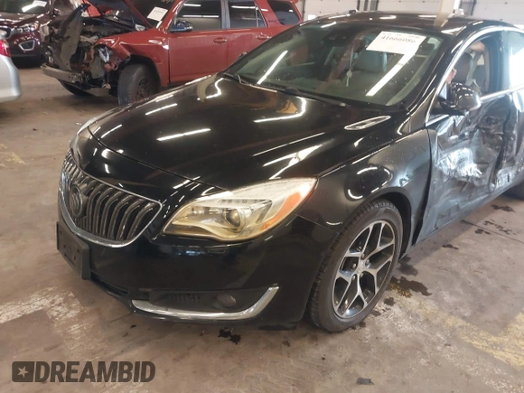 2014 Buick Regal Premium II with VIN 2G4GR5GX6E9186902, listed as a IAAI auction lot 41666086 with 101,004 mi miles. Bid and sale history available at carsss.com. Image 6.