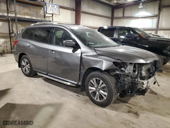 2018 Nissan Pathfinder SV with VIN 5N1DR2MM2JC613393, listed as a Copart auction lot 84847934 with NaN miles and Salvage Title. Bid and sale history available at carsss.com. Image 4.