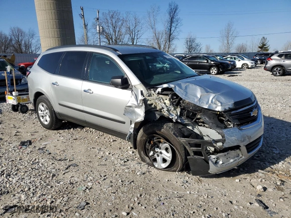 2017 Chevrolet Traverse LS with VIN 1GNKRFED7HJ353488, listed as a Copart auction lot 51618795 with 0 mi miles and Clean Title. Bid and sale history available at carsss.com. Image 4.
