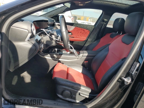 2022 Mercedes-Benz A 220 with VIN W1K3G4EB3NJ357626, listed as a Copart auction lot 42387845 with 32,358 mi miles and Salvage Title. Bid and sale history available at DreamBid. Image 7.