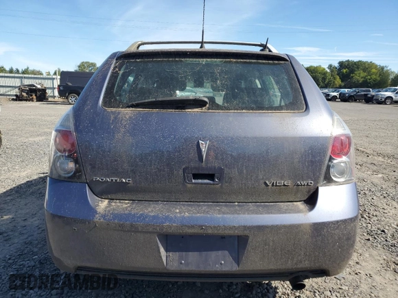 2009 Pontiac Vibe with VIN 5Y2SM67089Z402282, listed as a Copart auction lot 73973264 with 116,743 mi miles and Clean Title. Bid and sale history available at carsss.com. Image 6.