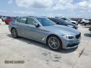 2017 BMW 5 Series 530i with VIN WBAJA5C33HG896248, listed as a Copart auction lot 54623895 with Not provided miles and Salvage title. Bid and sale history available at DreamBid. Image 4.