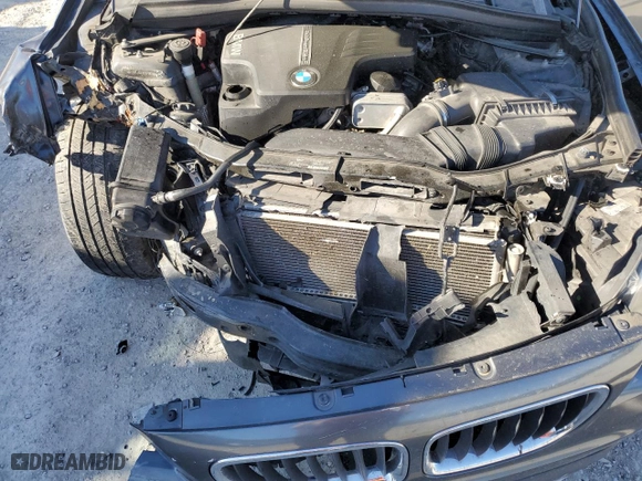 2013 BMW X1 xDrive28i with VIN WBAVL1C58DVR85146, listed as a Copart auction lot 46715745 with 104,949 mi miles and Salvage Title. Bid and sale history available at carsss.com. Image 11.