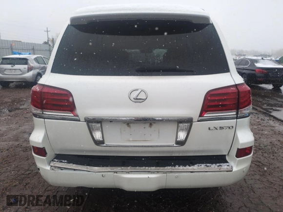 2013 Lexus LX 570 with VIN JTJHY7AX2D4101858, listed as a Copart auction lot 53908465 with 149,930 mi miles and Salvage title. Bid and sale history available at DreamBid. Image 6.
