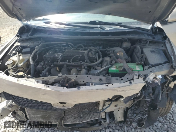 2010 Toyota Corolla with VIN 1NXBU4EEXAZ324233, listed as a Copart auction lot 53998685 with 0 mi miles and Salvage Title. Bid and sale history available at carsss.com. Image 11.