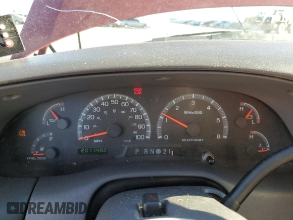 2002 Ford F-150 XLT with VIN 1FTRW08L02KB81578, listed as a Copart auction lot 47069215 with 201,148 mi miles and Salvage Title. Bid and sale history available at carsss.com. Image 9.